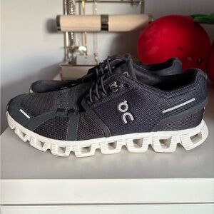 On Women's Black and White Athletic Shoes